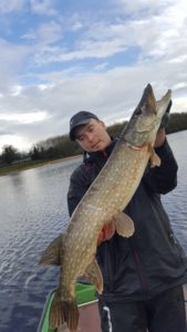 Large Pike caught at Belle Isle